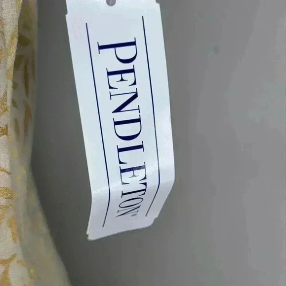 Pendleton Womens Gold Cream NWT New Dress Size 8 Retail $240 - Picture 11 of 11